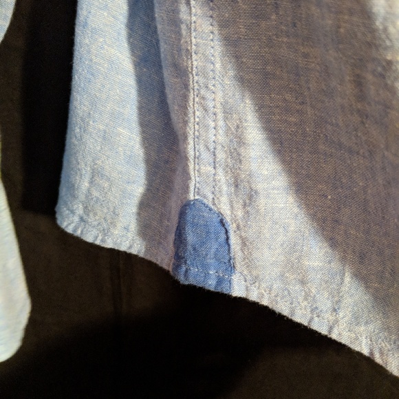 NWT Report Collection Resort Chambray SZ M - Picture 5 of 5